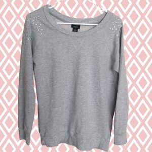 {Rue21} Sweater with Gems on Shoulders